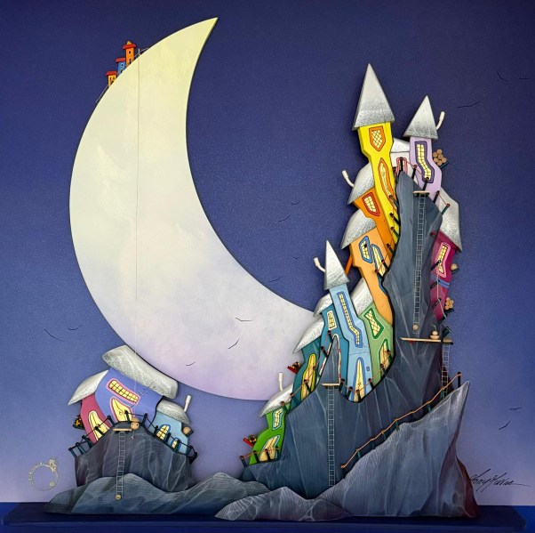 VACANZE SULLA LUNA 70X70